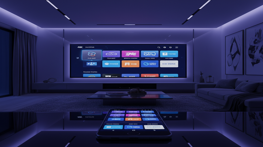 Sélection des meilleures app IPTV sur une Smart TV en 2024