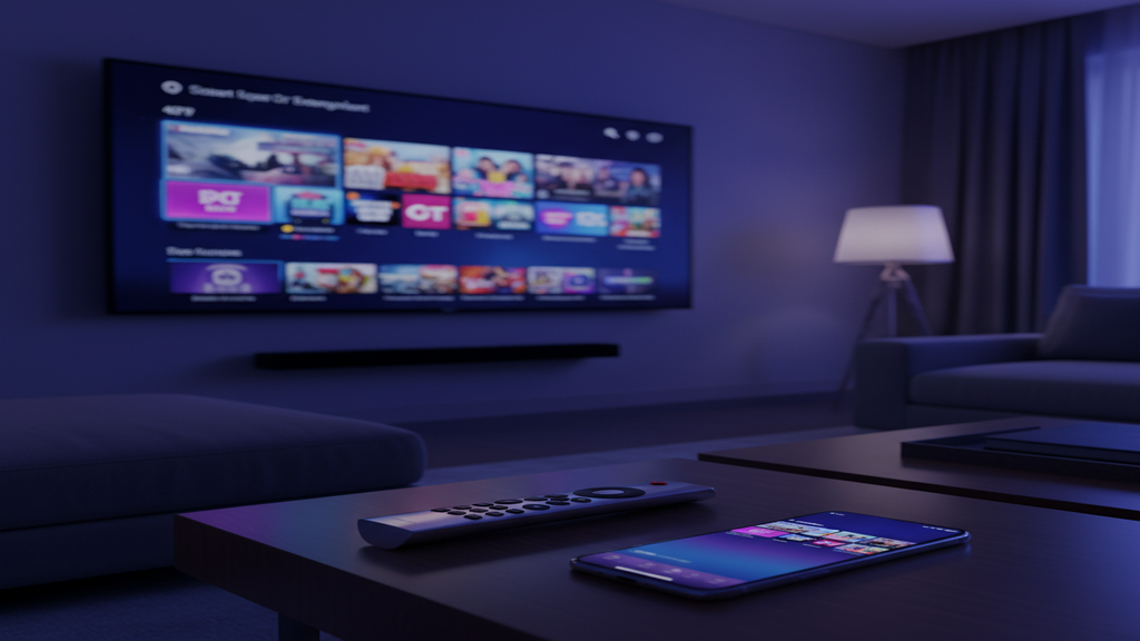 Guide complet sur le service Atlas IPTV avec logo et interface TV