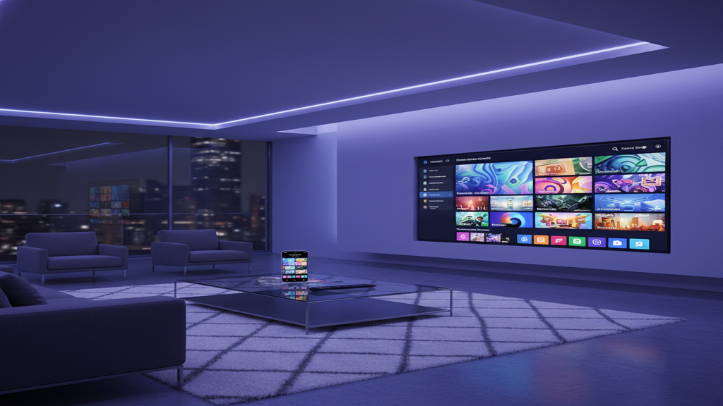 Analyse détaillée du service IPTV Atlas Pro sur un écran de Smart TV