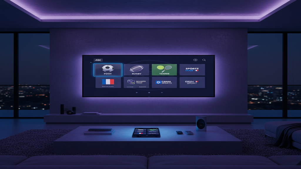 Un aperçu des chaînes sportives françaises disponibles via un abonnement IPTV de qualité